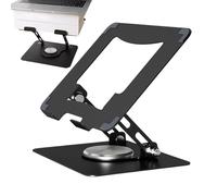 Stand Per Laptop - Supporto Per Laptop Per La Scrivania | I Laptops Regolabili | Tablet Riser 14-17.3 "| 360 Stand Di Rotazione Rotazionale Per Classe, Casa, Soggiorno, Lavoro Di Lavoro, Viaggio