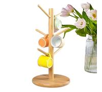 Stand Per Tazze - STURDY TETTH STOIT TREE | Albero Di Tazze Di Legno | Porta Di Tazza Di Caffè | Tree Taze Di Cafè | Rack Decorativo Mmug Adatto Per Banconi Da Cucina, Stazioni, Caffè E Organizzazio