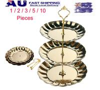 Stand per torta in acciaio inossidabile a 3 livelli Cakes Stand da piastra ()