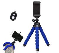 Stand per treppiede telefonico flessibile - Tripode telefonico universale per, e smartphone | Porta camerastativa regolabile nel design del polpo, supporto per treppiede compatto e rego