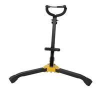 Stand Pieghevole per Sassofono in Metallo Triangolare Regolabile per Sassofono Alto e Tenore con Rack di Supporto Ideale per Stoccaggio in Studio e Uso Pratico