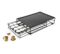 STAND PORTA CAPSULE CAFFE' 30 40 POSTI COMPATIBILE NESPRESSO IN METALLO