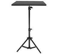 Stand Porta Proiettore E Laptop Nero in ABS Con Base Pieghevole