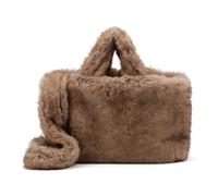 STAND STUDIO, ,Bags ,Donna ,Marrone ,ONE SIZE Borsa tote Livi in pelliccia sintetica