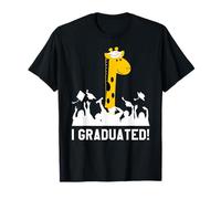 Stand Tall Get Spotted I Graduated Giraffe Regali di laurea Maglietta