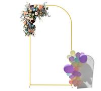 Stand Tecteur Arch - Cornice ad per palloncino da sposa in metallo portatile | Decorativa porta mirata per la configurazione dei fiori di fiori | Cornice per Photomaton per feste di eventi per
