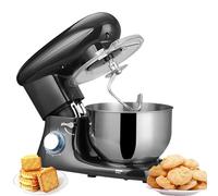 Stand-teigmixer, Lebensmittelmixer, Teigmixer, 5,5 L Edelstahlschüssel Und Intelligenter Lcd-steuerungsbildschirm, Timing-funktion, Mit Schüssel, Haken, Eiertrenner, Verwendet Für Die Herstellung