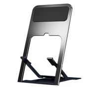 Stand telefonico pieghevole, supporto desktop regolabile per smartphone, culla a tablet non slip con costruzione robusta, dock del dispositivo universale per Office Home Travel 5.2x3.94x2,95 pollici