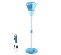 Stand Up Bubble Machine - Electric Bubble Blower | Bubbles Machine With Light | ABS + Electronic Components Height Adjustable 43-121cm 480g - For Boys Girls Preschoolers Daycare Birthday Parties
