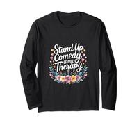 Stand Up Comedy Is My Therapy Artista Comico |- Maglia a Manica