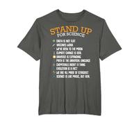 Stand Up For Science Cambiamento climatico Fisica Biologia Maglietta