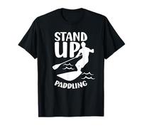 Stand Up Paddling Sup Paddleboarding Pagaia Pagaiatore Maglietta
