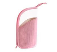 Stand Up Portable Makeup Pouch - Free Standing Toiletry Bag