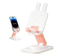STANDA DI PROBLEMA - Culla pieghevole, banchina da viaggio | Supporto di design del coniglio regolabile per l'uso del tavolo da comodino, montaggio rotante a 360 gradi per uomo donna