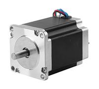Standard 23 Frame Stepper Motor 23HS8430 | 1.8° Step Angle & 3A Phase Current | 170N.cm Holding Force for CNC Routers/Beam Cutters / 3D Printers | 8mm Shaft, 76mm Body