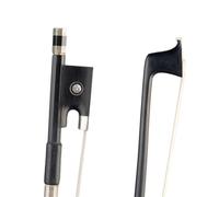 Standard Arco Di Violino 4/4 3/4 1/2 1/4 1/8 Arco Per Violino Fibra Di Carbonio Crine Di Cavallo Ebano Rana Prestazioni Perfette Risposta Rapida(4/4)