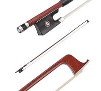 Standard Arco Di Violino 4/4 Arco Per Violino Fibra Di Carbonio Impiallacciatura Legno Brasiliano Ebano Rana Mongolia Crine Cavallo Ben Bilanciato