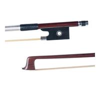 Standard arco di violino Arco Per Violino 4/4 Arco In Ebano Con Occhio Tondo Arco In Legno Brasiliano In Vero Crine Di Cavallo Bianco Naturale Che Suona Un Tono Caldo E Chiaro