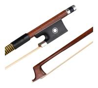 Standard Arco Di Violino Arco Per Violino Di Dimensioni 4/4 Bastone Rotondo In Legno Brasiliano Lappatura Plastica Crine Cavallo Bianco Della Mongolia