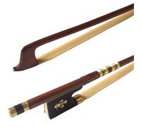 Standard Arco Di Violino Bastone Rotondo In Legno Di Sandalo Con Arco Violino Grado Professionale 4/4 3/4 1/2 Fatto A Mano(4/4)