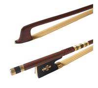 Standard Arco Di Violino Bastone Rotondo In Legno Di Sandalo Rotondo Con Arco Per Violino Livello Professionale Suono Chiaro E Brillante Fatto A Mano(4/4)