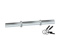 Toorx Manubri in Acciaio Diametro 25 mm Manubrio Cromato Vite Farfalla Palestra