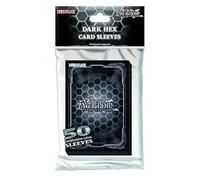 Yu-Gi-Oh - Buste per carte esagonali scure da 50 ct (50 pezzi) altamente collez