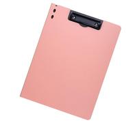 Standard Clipboard with Vertical Metal Clip Writing Board Document Organiser 9.25x12.59In for School Office Plastic Document Organiser