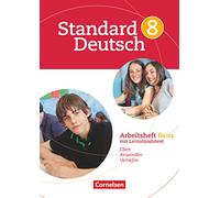 Standard Deutsch 8. Schuljahr. Arbeitsheft Basis