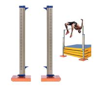 Standard di salto in alto regolabili con misurazione di precisione per allenamento atletico e competizioni sportive