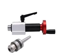 Standard di torni utensili Mini tornio for lavorazione del legno con sedile superiore telescopico, girevole, con piano superiore convertibile, mandrino for trapano a punta circolare B12(Standard 2)