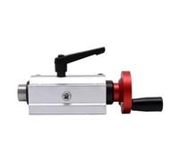 Standard di torni utensili Mini tornio for lavorazione del legno con sedile superiore telescopico, girevole, con piano superiore convertibile, mandrino for trapano a punta circolare B12(Extended 1)