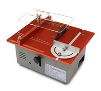 Standard di torni utensili Mini tornio for legno, sega da tavolo fai da te da 120 W, altezza regolabile, angolo di 30 mm, 0-90 gradi, multicolore, diverse dimensioni(Rose Gold,A)