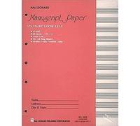 Standard Loose Leaf Manuscript Paper (Pink Cover) (Tascabile)