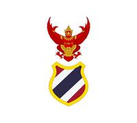 Standard of the Regent of Thailand | *Standard of the Regent of Thailand ?????????????????????????????????????? Bandiera | 0.06m² | 25x25cm per Diplomat-Flags Bandiere per Auto