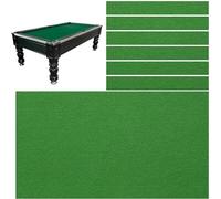 Standard Pool Table Felt, Snooker Indoor Sports Game Tablecloth, Soft No Pilling 7' 8' 9' Billiard Table Cloth With 6 Pieces Upholstery Fabric Strips For Bars Clubs Hotels(Size:9ft,Color:verde)