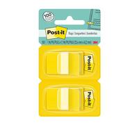 Standard Tape Flags in Dispenser, Yellow, 100 Flags/Dispenser