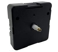 Standard UTS - Movimento per orologio tedesco Euroshaft IEC R6+, colore nero, ricambio adatto per Junghans (albero da 13 mm, quadranti fino a 2-4 mm di spessore)