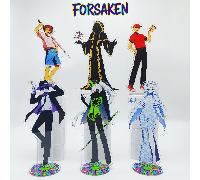 Standee acrilico da 15 cm del personaggio Forsaken del gioco HOT Game Guest 1337 - Noob/Shedletsky/John Doe/Elliot Desktop/C00lkidd, regalo per appassionati di gaming KK-6,KK-5,KK-8,KK-7,KK-14,KK-15,K