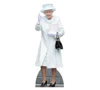 Standee In Cartone Di Queen Elizabeth II Per Il Giubileo Di Platino