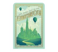 Standee In Cartone Di Wicked Emerald City 133Cm X 91Cm Il Mago Di Oz