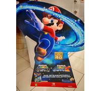 STANDEE Sagoma CARTONATO SUPER MARIO GALAXY SWITCH 2 ORIGINALE NINTENDO