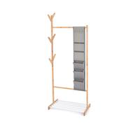 Stander Appendiabiti Domopak Living in bamboo multitasca 65x38x167 cm Bamboo