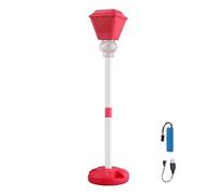 Standing Bubble Machine, 47.64inch Automatic Standing Bubble Maker, Height Adjustable Continuous Foam Machine for Outdoor Kids Play and Party Entertainment, Summer Activity for Garden, Park, Beach