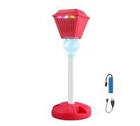 Standing Bubble Machine - Height Adjustable Automatic Bubble Maker, Electric Bubbles Blower with Continuous Foam Output, Party Bubbles Machine for Backyard Garden Park Picnic Beach