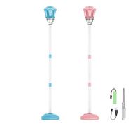 Standing Bubble Machine - With Light And Music Garden Outdoor Toy Abs
