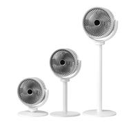 Standing Fan, Telescopic Height Adjustable Portable USB Rechargeable Fan