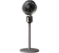 Standing Fans For Bedroom, Quiet Pedestal Fan, 90 Ft Circulator, Adjustable Height, 3 Speeds, Usb Charger, 90° Oscillating Pedestal, for Bedroom Home Office，gray