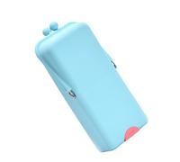 Standing Silicone Brush Case, Portable Makeup Tool Organizer, Waterproof Toiletry Bag for Travel, Dust Proof Cosmetic Holder, Ergonomic Beauty Storage with Bottom Suction Mount, Compact Travel Gear