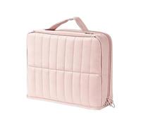 Standing Toiletry Bag, Cosmetic Organizer, Multi-Compartment Pack With Sturdy Layer, Travel Fixture With Refined Texture, 9.45×7.87×3.15inch Grooming Category, Makeup Holder For Dorm Camping